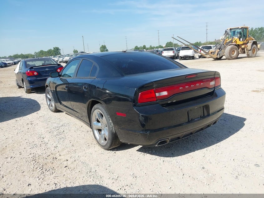 Vin: 2c3cdxct2dh603103, lot: 45803589, dodge charger road/track 20133