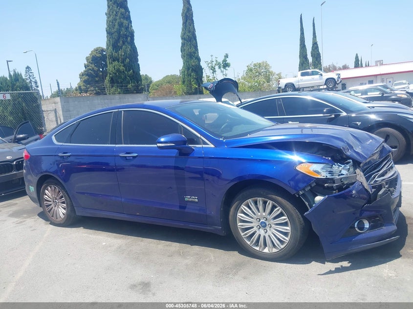 2013 Ford Fusion Energi Titanium VIN: 3FA6P0SU3DR254335 Lot: 45305748