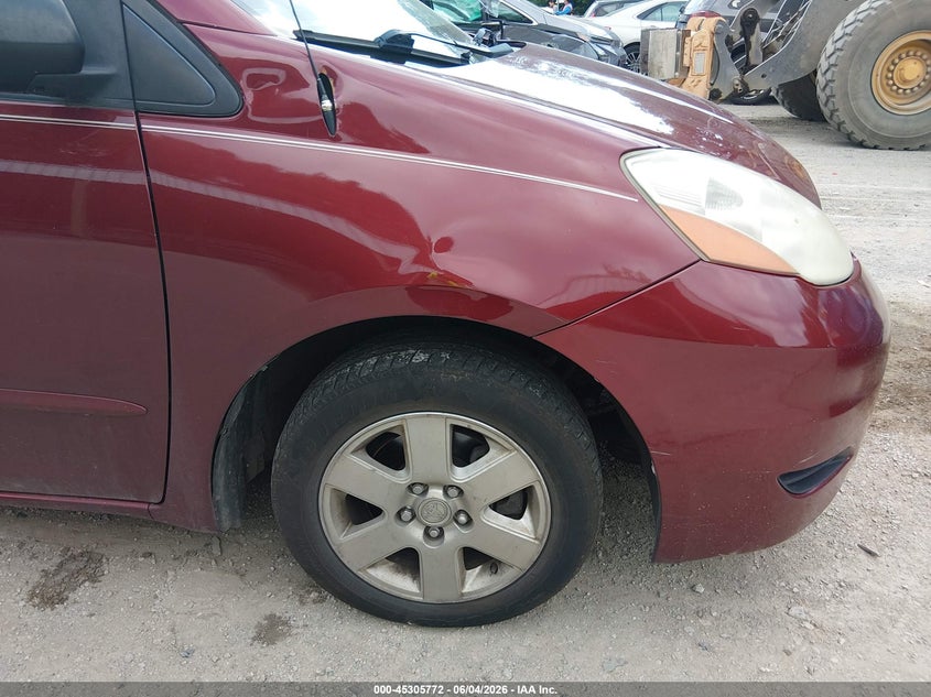 2008 Toyota Sienna Ce/Le VIN: 5TDZK23C38S133721 Lot: 45305772
