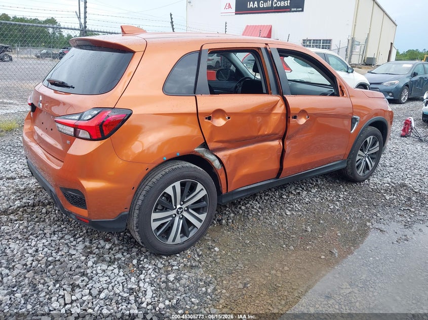 Vin: ja4ap4au7lu005387, lot: 45803636, mitsubishi outlander sport 2.0 se 20204