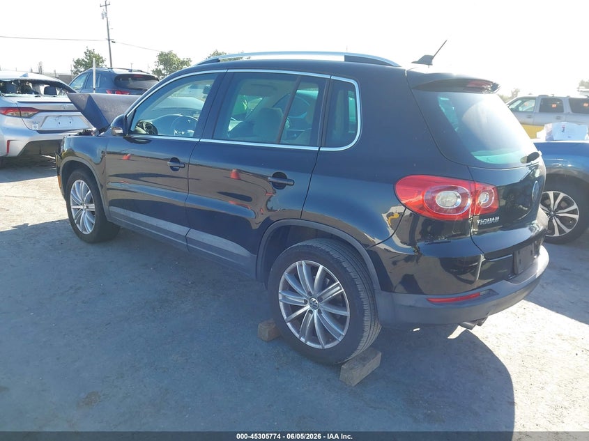 Vin: wvgav7ax7bw503711, lot: 45803637, volkswagen tiguan se 20113