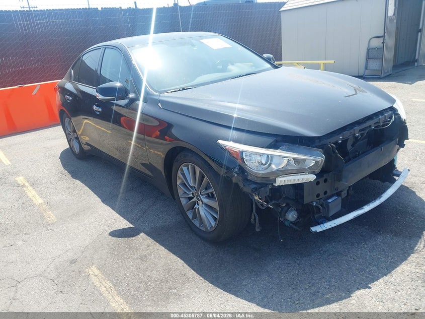 Vin: jn1ev7bp1mm706180, lot: 45803650, infiniti q50 luxe 2021 img_1