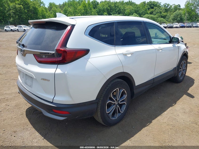 Vin: 2hkrw2h57nh669328, lot: 45803669, honda cr-v awd ex 20224