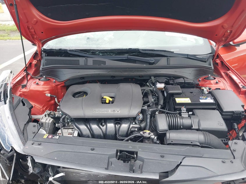 2022 KIA FORTE SEDAN 2.0L I-4 DOHC, VVT, 147HP