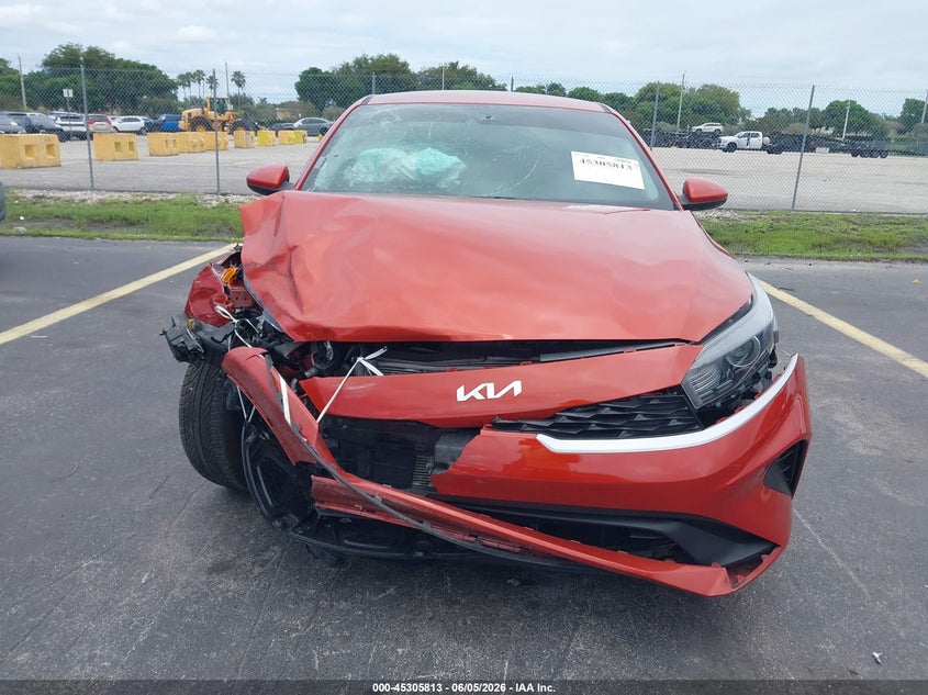 2022 KIA FORTE SEDAN 2.0L I-4 DOHC, VVT, 147HP
