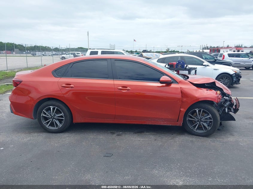 2022 KIA FORTE SEDAN 2.0L I-4 DOHC, VVT, 147HP