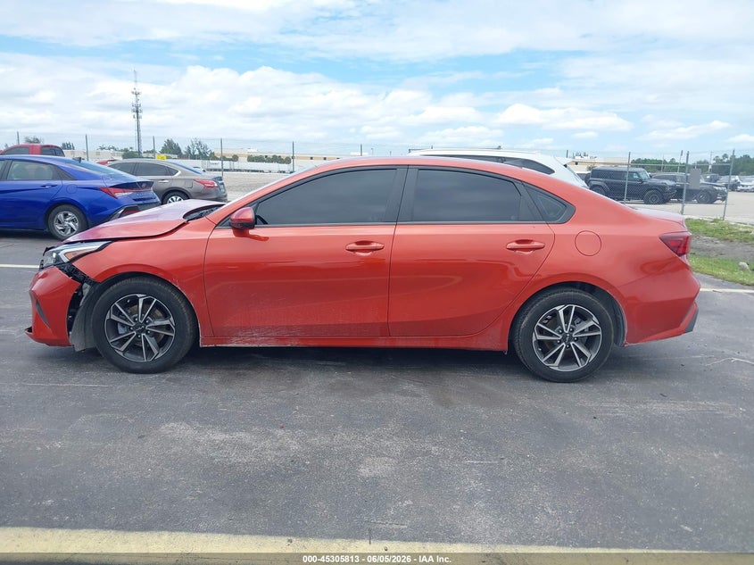 2022 KIA FORTE SEDAN 2.0L I-4 DOHC, VVT, 147HP