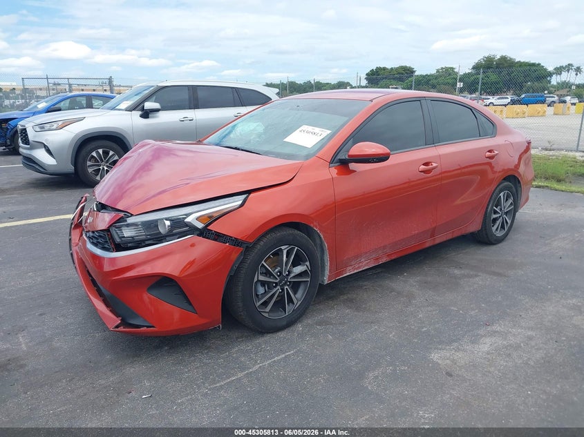 Vin: 3kpf24ad8ne429513, lot: 45803676, kia forte lxs 20222