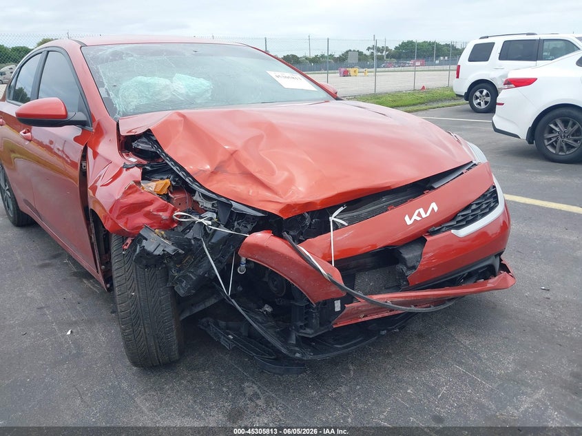2022 KIA FORTE SEDAN 2.0L I-4 DOHC, VVT, 147HP