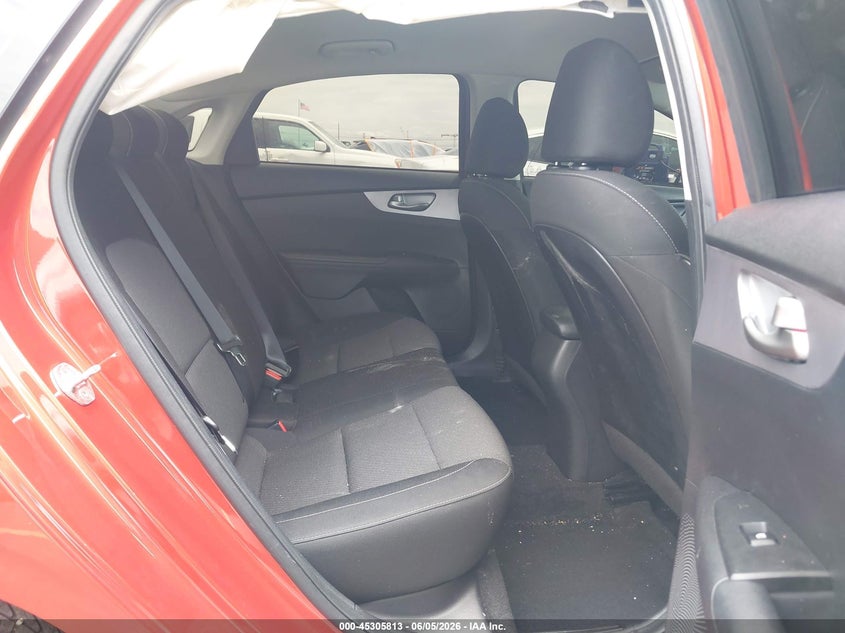 2022 KIA FORTE SEDAN 2.0L I-4 DOHC, VVT, 147HP