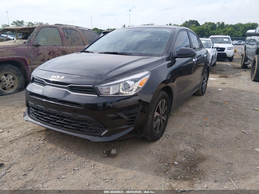 Vin: 3kpa24ad5ne459367, lot: 45803686, kia rio s 20222