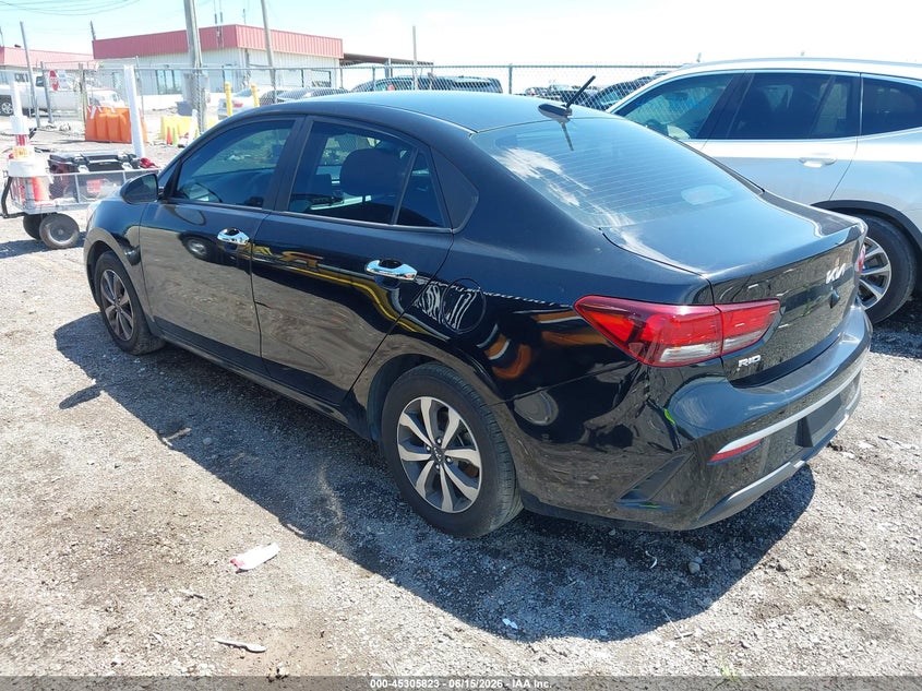 Vin: 3kpa24ad5ne459367, lot: 45803686, kia rio s 20223