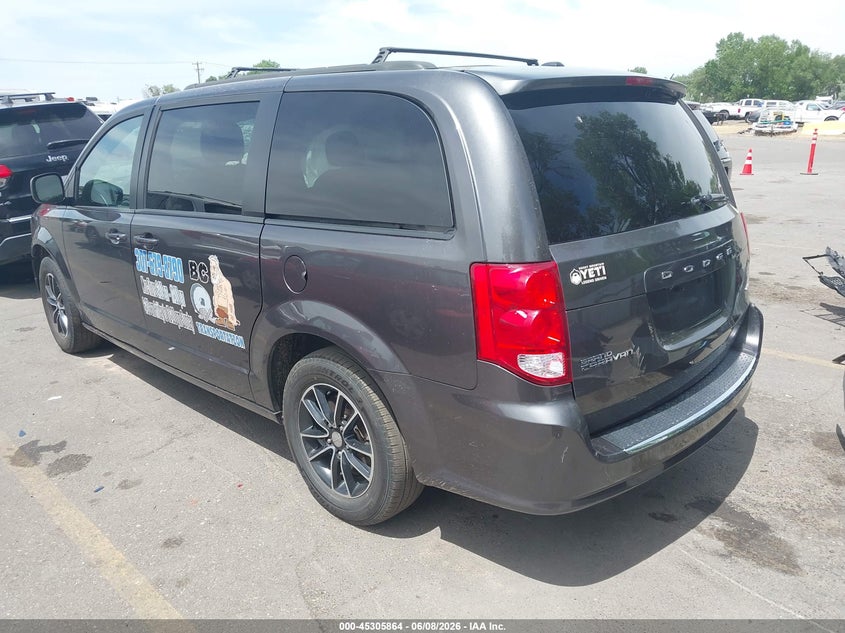 Vin: 2c4rdgegxkr663501, lot: 45803727, dodge grand caravan gt 20193