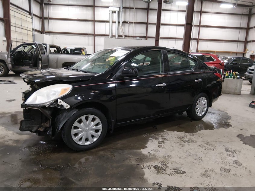 2014 NISSAN VERSA SEDAN 1.6L I-4 DOHC, VVT, 109HP