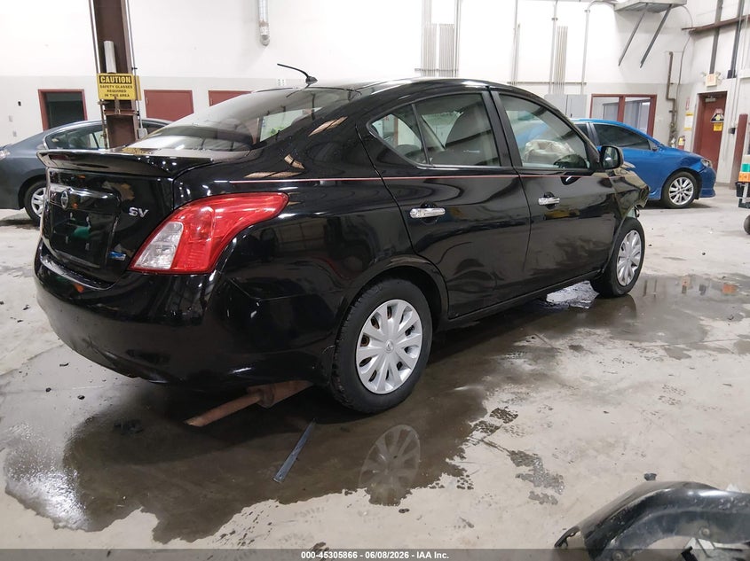 Vin: 3n1cn7ap1ek440265, lot: 45803729, nissan versa 1.6 s/1.6 s+/1.6 sl/1.6 sv 20144