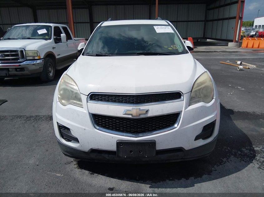 2012 Chevrolet Equinox 2.4 Lt white Lot 111045305876 Vin 2GNALDEK3C1285662