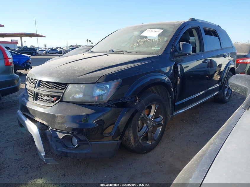 Vin: 3c4pdcgg6ft618488, lot: 45803746, dodge journey crossroad 20152
