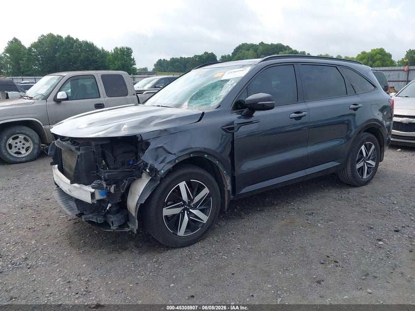 Vin: 5xyrl4lc5pg196422, lot: 45803770, kia sorento s 20232