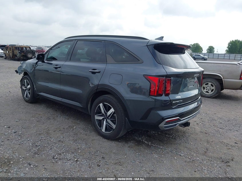 Vin: 5xyrl4lc5pg196422, lot: 45803770, kia sorento s 20233
