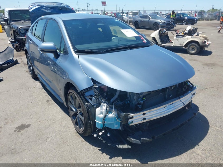 Vin: jtdbcmfe1s3092084, lot: 45803777, toyota corolla hybrid se 20251