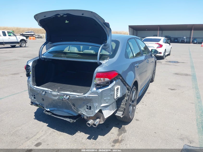Vin: jtdbcmfe1s3092084, lot: 45803777, toyota corolla hybrid se 20254