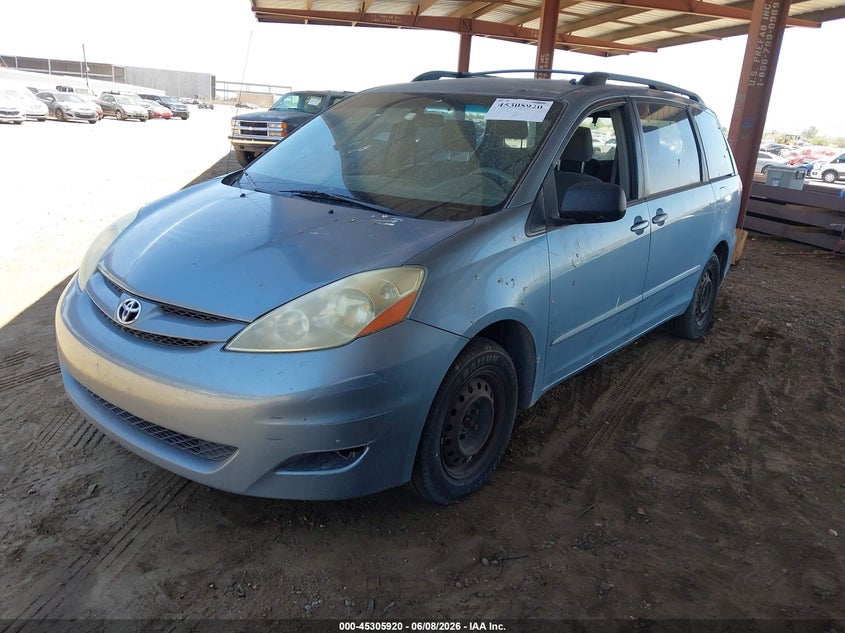 2006 Toyota Sienna Ce 5TDZA23C66S477673 photo 1