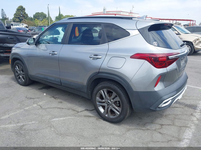 Vin: kndeu2aa2m7197540, lot: 45803805, kia seltos s 20213