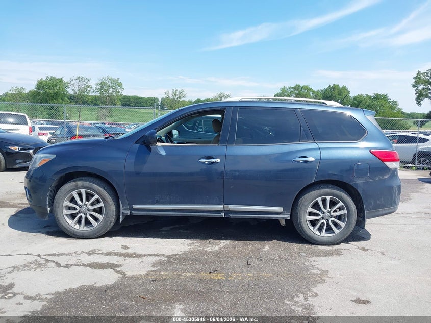 2016 Nissan Pathfinder Sl VIN: 5N1AR2MM3GC655860 Lot: 45305948
