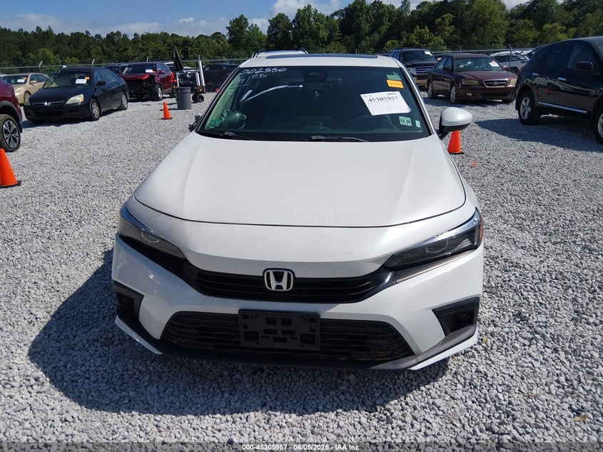 2022 Honda Civic Ex VIN: JHMFE1F76NX002550 Lot: 45305957