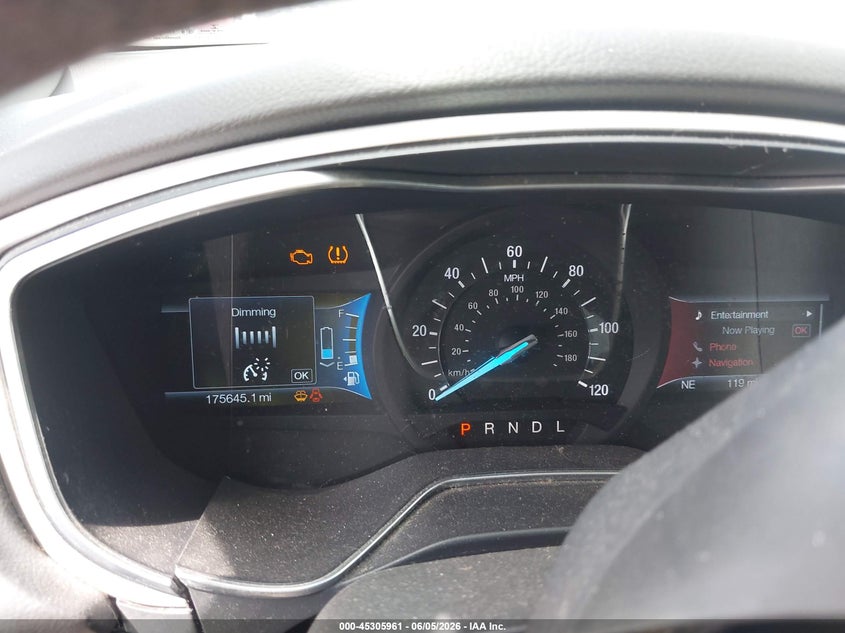 2015 Ford Fusion 2.0 Hybrid Se black Lot 111045305961 Vin 3FA6P0LU9FR149378