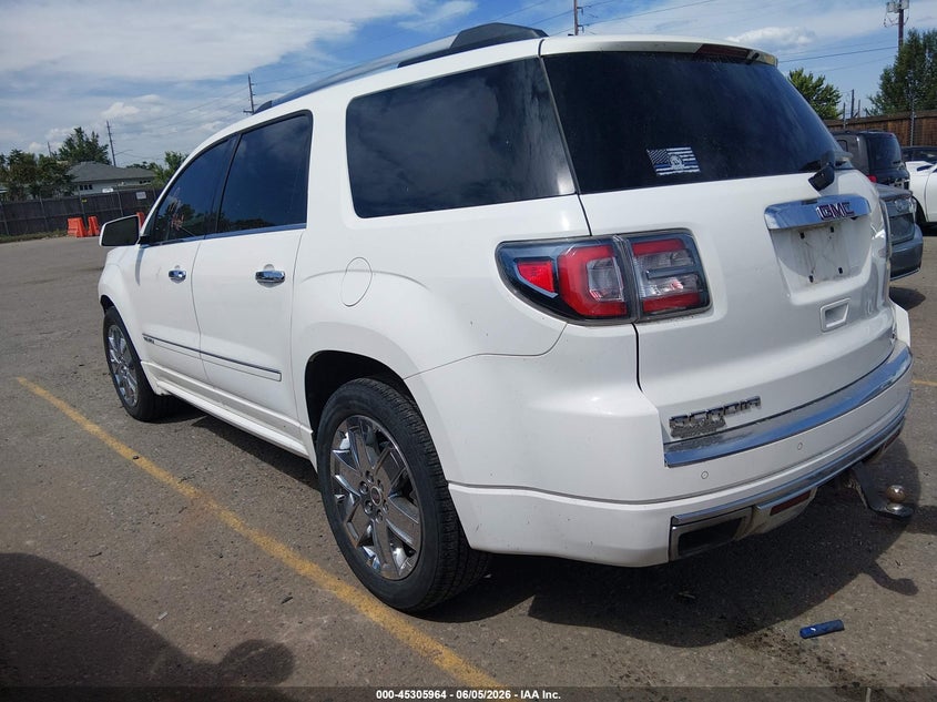 Vin: 1gkkvtkdxdj165263, lot: 45803827, gmc acadia denali 20133