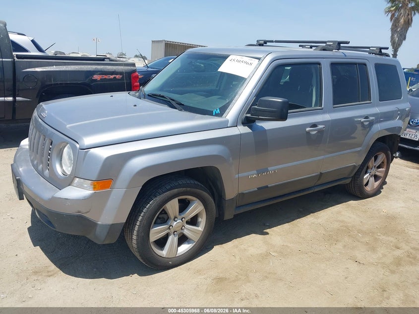 Vin: 1c4njpfb0gd620628, lot: 45803831, jeep patriot latitude 20162
