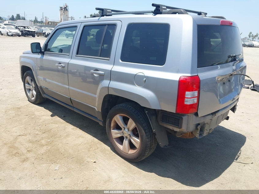 Vin: 1c4njpfb0gd620628, lot: 45803831, jeep patriot latitude 20163