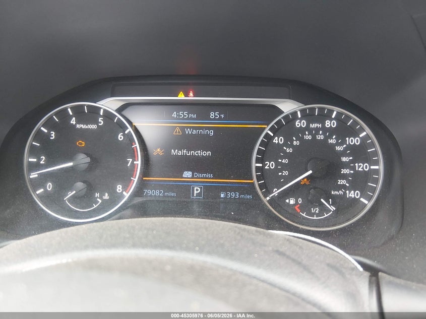 2021 NISSAN ALTIMA 2.5L I-4 DI, DOHC, V(VIN: 1N4BL4CVXMN387198