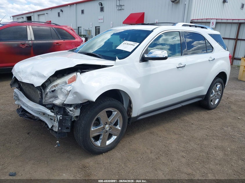 Vin: 1gnflhek0fz137235, lot: 45803854, chevrolet equinox ltz 20152
