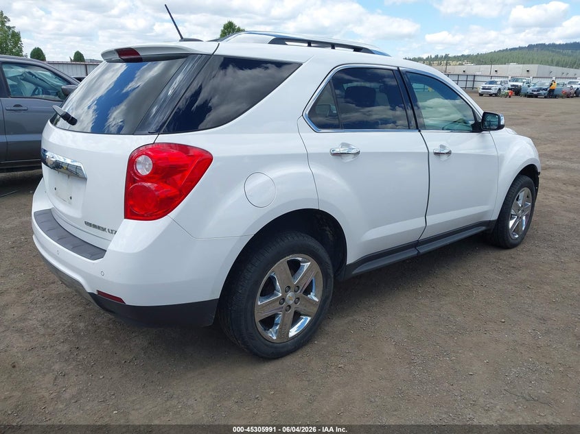 Vin: 1gnflhek0fz137235, lot: 45803854, chevrolet equinox ltz 20154