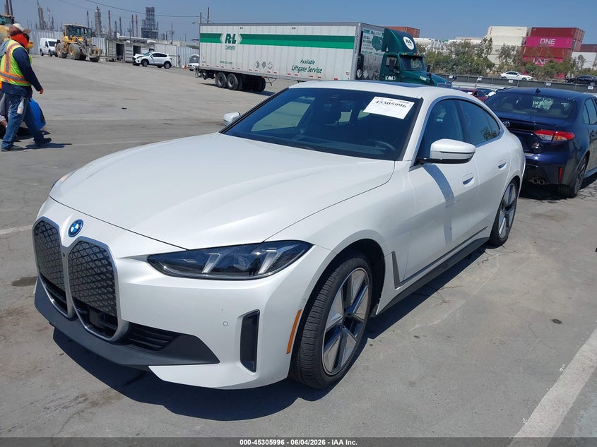Vin: wby23hd08sfv79469, lot: 45803859, bmw i4 gran coupe edrive40 20252