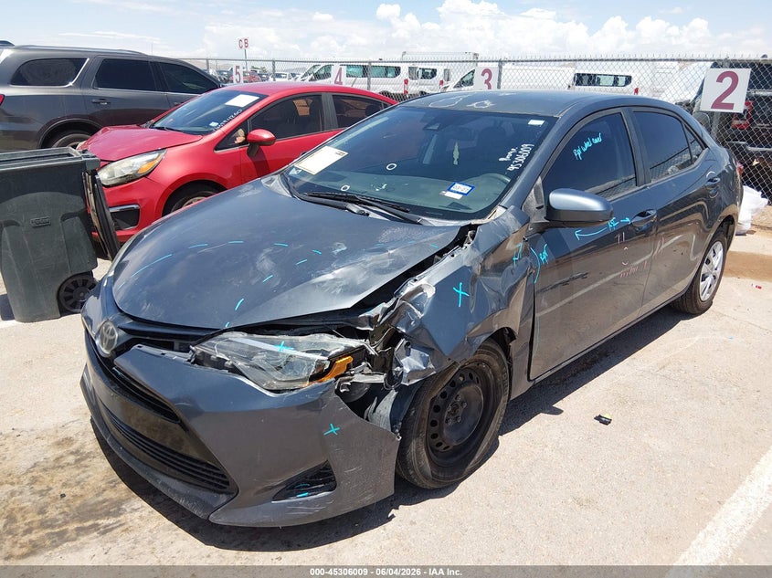 Vin: 5yfburhe7kp861332, lot: 45803871, toyota corolla l 20192