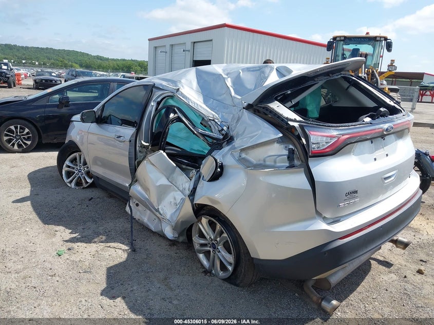 Vin: 2fmpk3j90gbb26452, lot: 45803878, ford edge sel 20163