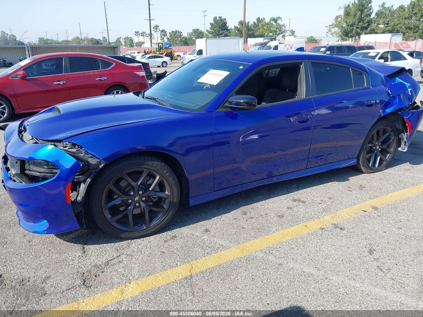 Vin: 2c3cdxhg7nh225437, lot: 45803903, dodge charger gt rwd 20222