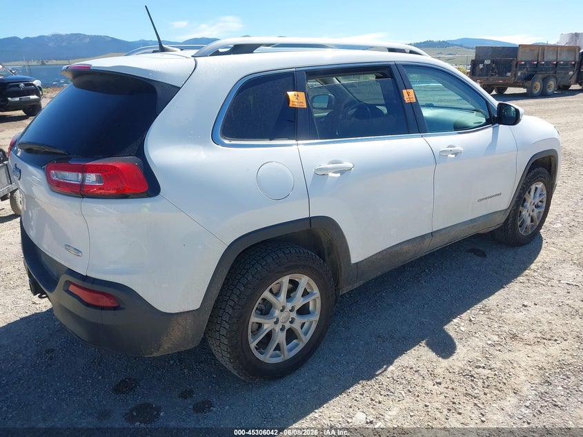 2018 JEEP CHEROKEE auction photo 4