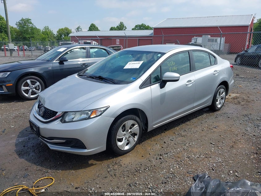 2015 Honda Civic Lx 19XFB2F57FE280101 photo 1