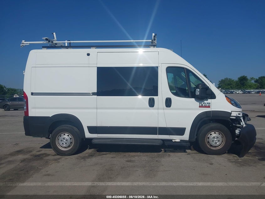 2021 Ram Promaster 1500 High Roof 136 Wb VIN: 3C6LRVBGXME519992 Lot: 45306055