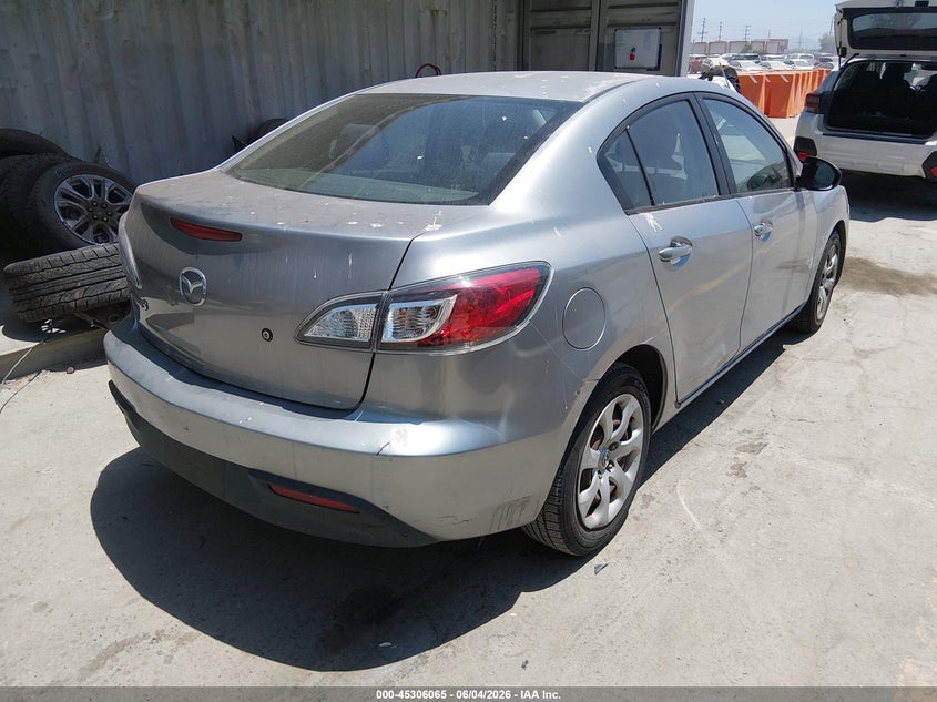 Vin: jm1bl1ug7b1490690, lot: 45803928, mazda mazda3 i sport 20114