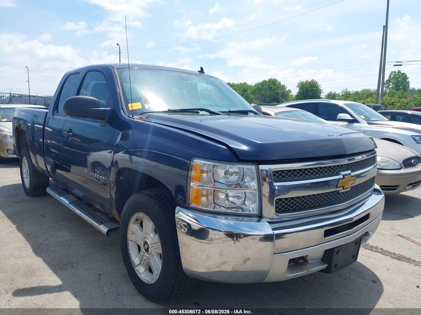 2012 Chevrolet Silverado 5.3 1500 Lt blue Lot 111045306072 Vin 1GCRKSE73CZ179556