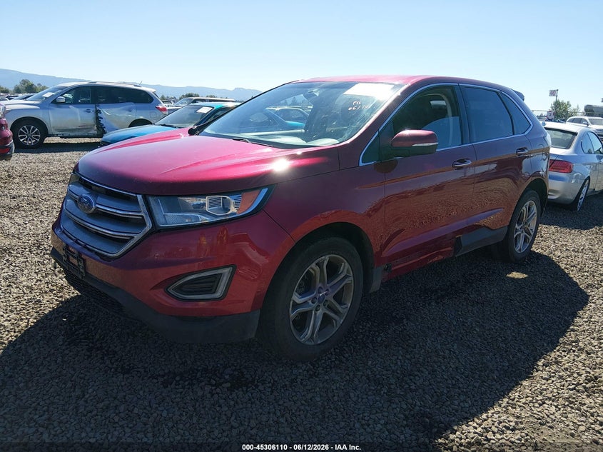 2017 Ford Edge Titanium 2FMPK4K93HBB06119 photo 1
