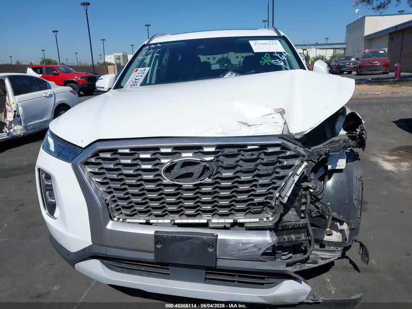 2022 Hyundai Palisade Sel VIN: KM8R44HE7NU476082 Lot: 45306114