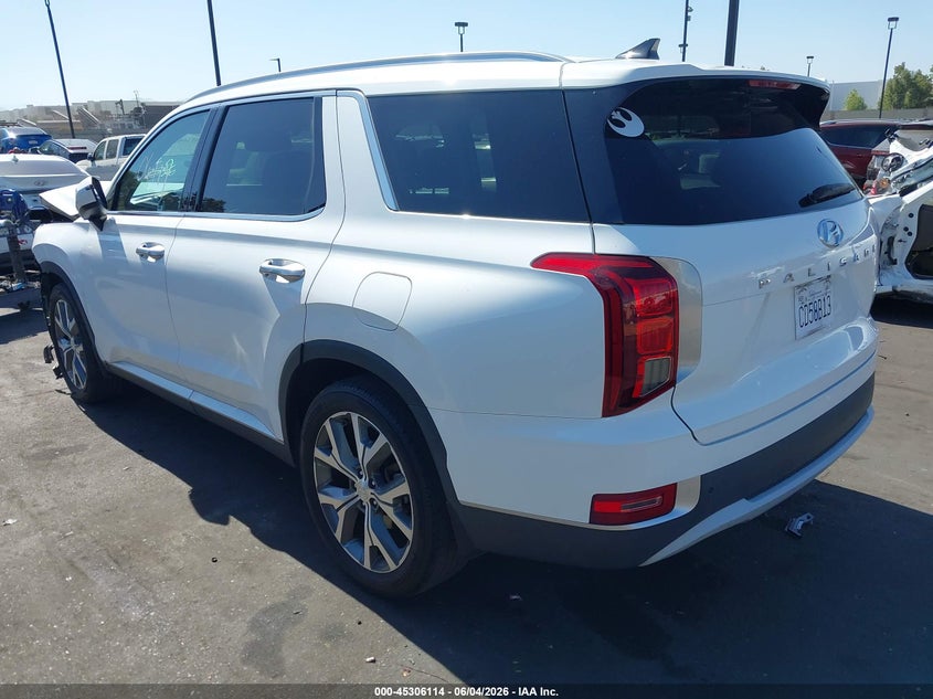 Vin: km8r44he7nu476082, lot: 45803977, hyundai palisade sel 20223