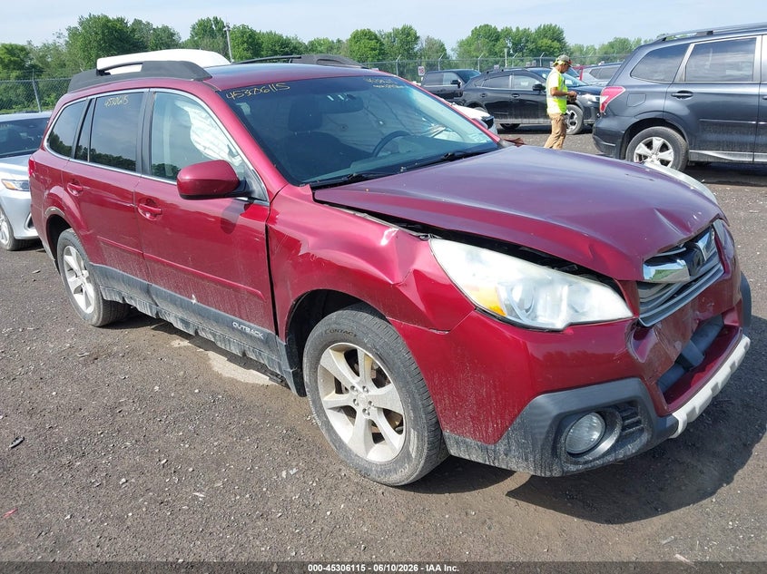 Vin: 4s4brbkc7d3285927, lot: 45803978, subaru outback 2.5i limited 2013 img_1