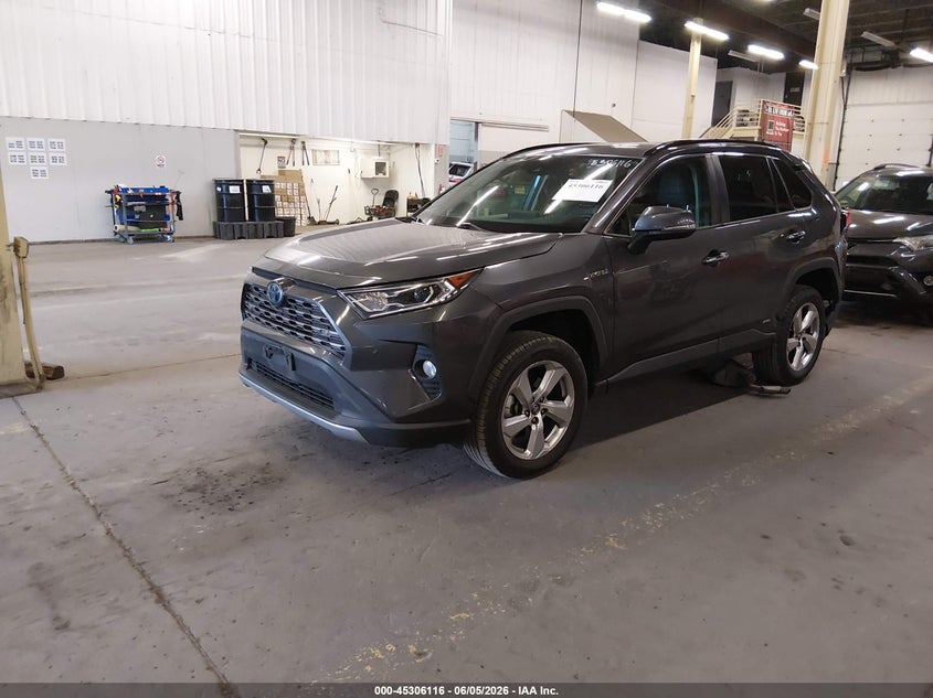 2019 TOYOTA RAV4 HYBRID auction photo 2